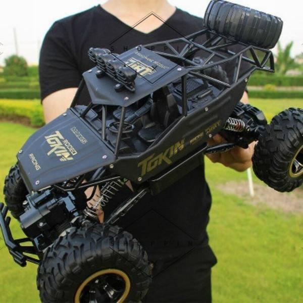 乐天商城 - 37センチ RC ラジコン1/12 4WD オフロード 2.4Ghz デュアルドライブ リモートコントロールカー