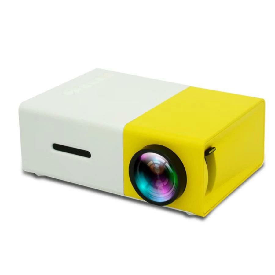 プロジェクター 小型 高画質 Led投影機 家庭用Min Projector Led光源、軽便携帯式、ホームシアター パソコ ン スマホ タブレット など接続可能 2