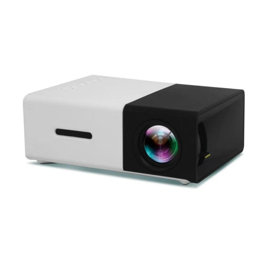 プロジェクター 小型 高画質 Led投影機 家庭用Min Projector Led光源、軽便携帯式、ホームシアター パソコ ン スマホ タブレット など接続可能 3