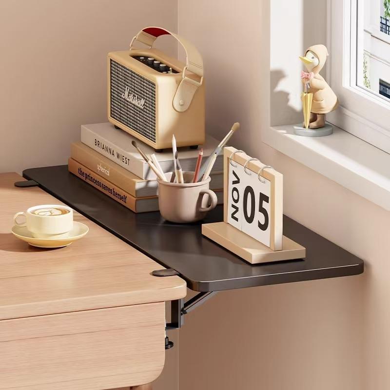 乐天商城 - デスクエクステンダー 机 天板拡張 幅20-25cm 折りたたみ クランプ式 pcデスク 後付け マウス 耐荷重10kg 書斎食卓