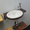 洗面ボウル 天板 排水栓 単水栓 蛇口 排水トラップ セット おしゃれ かわいい 陶器 手洗い鉢 埋め込み 壁付け 交換 リフォーム diy 小さい 小さめ コ...