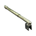 ステンレス止め金具(留め金具、ガラス・木材固定用パーテーションバー)300〜500mmタイプ
