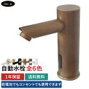 自動水栓 タッチレス水栓 電池式 コンセント センサー リフォーム 交換 衛生 蛇口 単水栓 おしゃれ おすすめ diy 節水 手洗い 手洗い器 付け方 付け替え 洗面台 化粧台 種類 トイレ 後付け 安い 賃貸 玄関 厨房 飲食店 古銅 ブロンズ サイズ W55 D140 H155 品番INK-0305015H