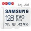 マイクロsdカード microSDXCカード 128GB マイクロSD Samsung サムスン EVO Plus Class10 UHS-1 U3 R:100MB/s W:90MB/s 4K 海外リテール ◆メール便送料無料 Nintendo Switch用推奨