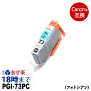 PGI-73PC （フォトシアン） PGI-73 キヤノン Canon PIXUS-PRO-10 PIXUS-PRO-10S カートリッジ互換 インク ICチップ 互換インク【インク革命】