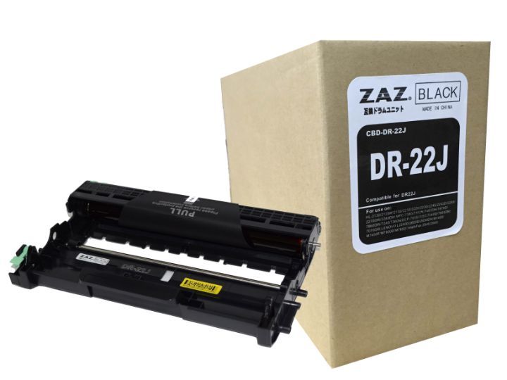 ZAZ DR-22J 互換 ドラムユニット レーザープリンタ 対応機種： HL-2130 / HL-2240 / HL-2270 / DCP-7060 / DCP7065 / FAX-7860 / MFC-7460 / FAX-2840用