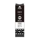 ICBK78 ×1本 互換インク ブラック 黒 単品 ICチップ付 残量表示可能 インクカートリッジ EPSON互換 EP社 エプソン 歯ブラシ ( IC78 ...