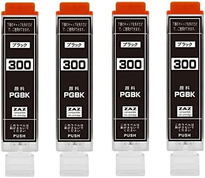 乐天商城 - BCI-300PGBK 顔料ブラック×4本 対応機種：PIXUS TS7530 互換 インクカートリッジ （BCI-301+300/5MP 顔料ブラック 4個） ICチップ付き 残量表示可能 ink-801-2set