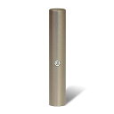 【即日発送】チタンはんこ 銀行印 10.5mm 【高級ジュエリーチタン印鑑】【シルバーブラスト/スワロフスキーあたり付(9種から選択)】【送料無料】 【手彫り手...