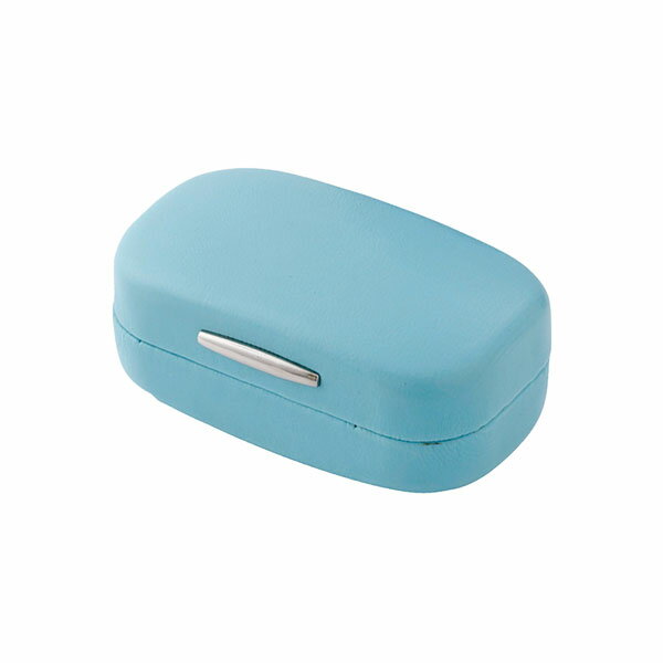 ご印鑑ケース[丸寸胴・丸天丸・角寸胴・角天丸]・JPスタンプケースL・アイスブルー・印面21mm〜24mm用[SE-JPL04]