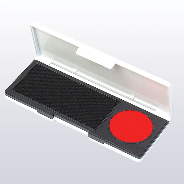 サンビー・シュスタミニ速乾・白[Sanby・GF-M01]・朱肉直径30mm・パッドサイズ70×33mm・本体サイズ115×..