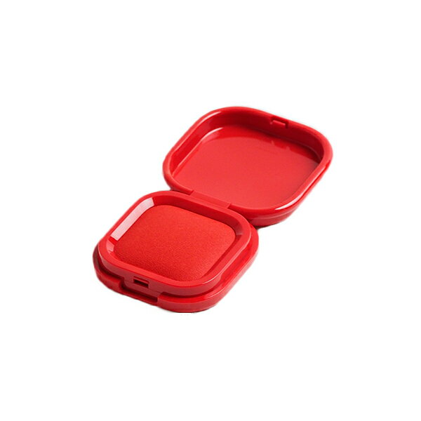 シャチハタ・速乾シャチハタ朱肉コンパクトタイプ40号・本体：赤[MQC-40-2]／商品コード:75906