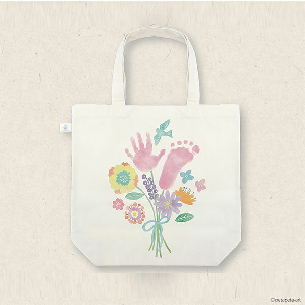 シャチハタ・手形・足形アート制作キットFirstArt（ファーストアート）布用・トートバッグ・花束・スタ..
