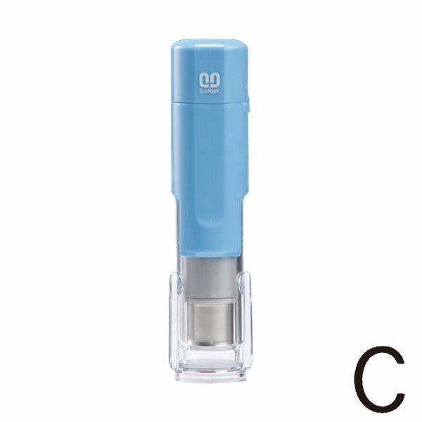 サンビー・クイックC6[キャップレス通信簿用タイプ]【C】5mm(本体色：ブルー・インク色：黒)[SANBY・QC6-B132]