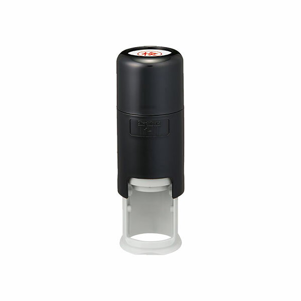 シャチハタ・タート回転スタンプ丸型11号・速乾性金属用インキ・印面直径11mm(別注品・Aタイプ)[Shachihata・GFQ-11C・XQTR-20-SMA]／商品コード:03132