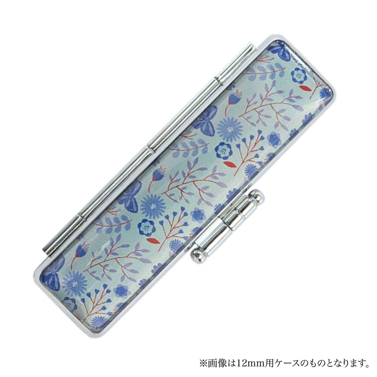 印鑑ケース スタディ メイジー SD-15-06 丸寸胴用 15mm用 簡易朱肉付き 内部仕様:濃ベージュ