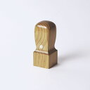 【送料無料】落款印姓名印/雅号印/神楽ひのき/角天丸/24mm/ケース別売 個人いんかん はんこ ハンコ 判子 就職祝い ギフト 祝い プレゼント 贈りもの 女...