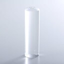 【送料無料】水晶(クリスタル)の銀行印/18mm/ケース別売 個人いんかん はんこ ハンコ 判子 就職祝い ギフト 祝い プレゼント 贈りもの 女性 男性 子供