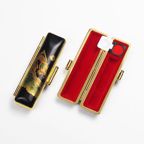 印鑑ケース/開運(龍)/雲龍/丸寸胴用/12mm用