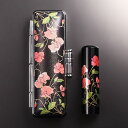 【送料無料】黒水牛現代蒔絵の個人印鑑セット/四季花/スイートピー/15mm 個人いんかん はんこ ハンコ 判子 就職祝い ギフト 祝い プレゼント 贈りもの 女...