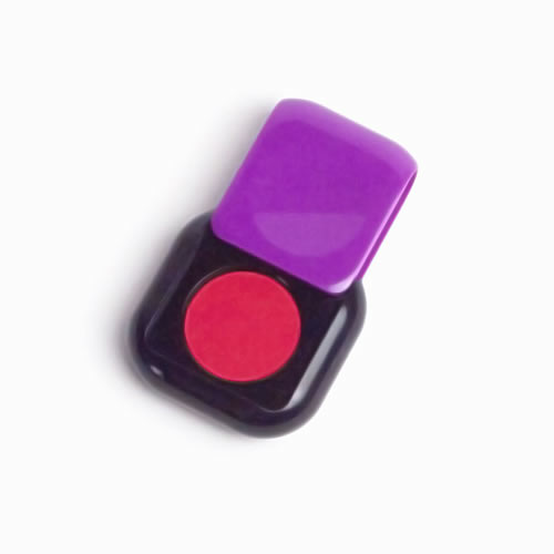 朱肉/サンビー[SG-B03] シュイングベベ/ピオニーパープル/朱肉直径25mm