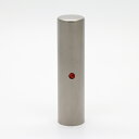 【送料無料】個人印鑑/銀行印/クリスタルジュエルチタン(クリスタルアタリ付き)/ルビー/15mm/ケース別売 個人いんかん はんこ ハンコ 判子 就職祝い ギフ...