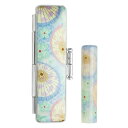 【送料無料】和ざいく/花番傘/12mm/アタリ無し/WB-60/ケース付き 個人いんかん はんこ ハンコ 判子 就職祝い ギフト 祝い プレゼント 贈りもの 女...
