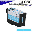 ICLC50 ライトシアン 2個パック IC50 ふ