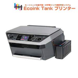 \クーポンあり!年賀状準備/プリンター Ecoink Tank Printer CISSインク連続供給システム搭載プリンター PM-A920 インク100ml×6色付き インク満タン 充填済み 印刷コスト削減 エコロジー 大量印刷 ゴミ削減でエコ タンク方式安売り 年賀状印刷 年賀状作成ソフト セール