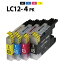 LC12-4PK 4ѥå ֥饶ץ󥿡б ߴ󥯥ȥå ɽOKбMFC-J825N MFC-J810DN MFC-J810DWN MFC-J710D MFC-J710DW MFC-J705D MFC-J705DW DCP-J940N DCP-J925N DCP-J740N DCP-J725N DCP-J540N DCP-J525Nۡפ򸫤