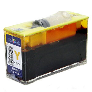 \クーポンあり!年賀状準備/エコインク 詰め替えセット補充用〔エプソンプリンター対応〕 真空インクタンク Y(イエロー) 100ml×6個パック EPSON プリンター用 インクタンク イエロー×6個セット黄色ネット通販 年賀状印刷 年賀状作成ソフト セール