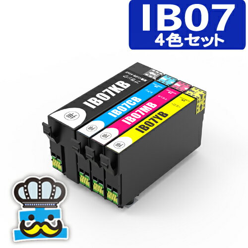 Rakuten - プリンターインク エプソン IB07B マウス IB07CL4B 4色セット 互換インクカートリッジ 対応プリンター PX-M6010F PX-M6011F PX-S6010 セット内容 IB07KB IB07CB IB07MB IB07YB 互換インク 純正 よりお得