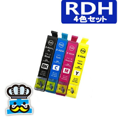 Gv\ RDH 4FZbg ݊CNJ[gbW EPSON RDH-4CL RDH-BK RDH-C RDH-M RDH-Y v^[ Ή@ PX-049A PX-048A i ƕp