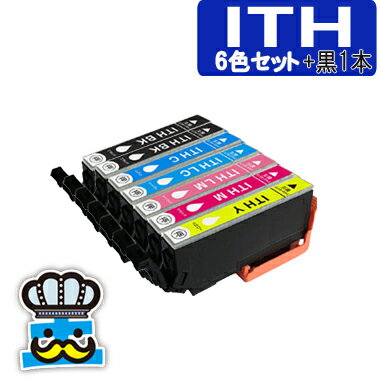 エプソン ITH 6色セット +黒1本 ITH-6CL イチョウ EPSON プリンターインク 対応機種 EP-709A EP-710A EP-810A EP-...