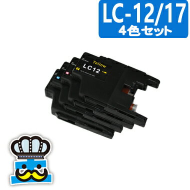 uU[ LC12 / LC17 4FZbg ݊CNJ[gbW CANON LC12/17-4PK LC12BK LC12C LC12M LC12Y v^[ Ή@ DCP-J725N MFC-J955DWN MFC-J955DN MFC-J825N MFC-J705DW MFC-J705D DCP-J925N DCP-J525N i ƕp