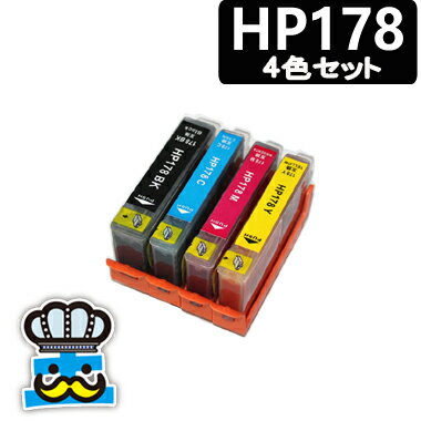 プリンターインク HP　HP178 4色セッ