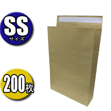 宅配袋 封筒 SS サイズ 高さ25CM×幅16CM×マチ4.5CM 20
