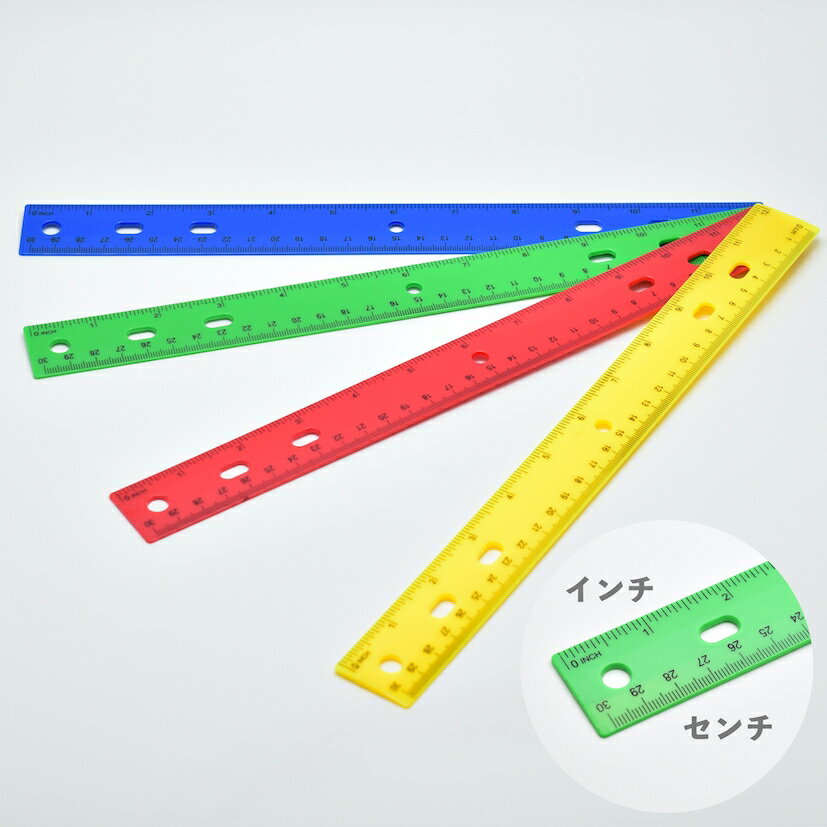 AJA 30Z` K   Plastic Ruler   ̂  [[ vX`bN u[ O[ bh CG[ [֔