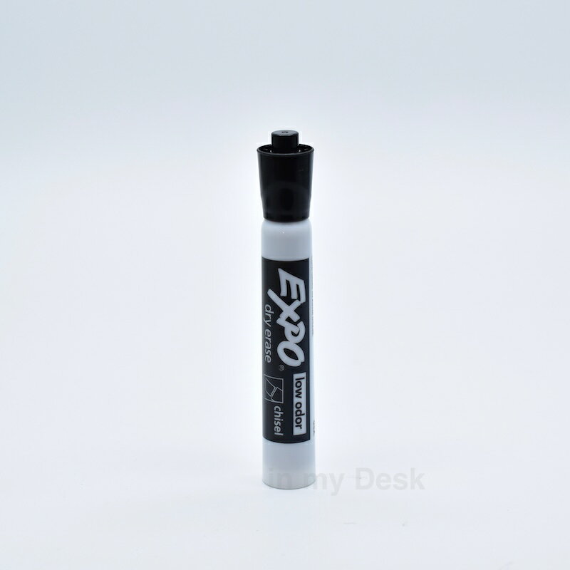 ※アメリカ直輸入※【 EXPO 】ホワイトボード マーカー 黒 ドライ イレイス 低臭マーカー 白板用 消せる ..