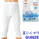 ズボン下 メンズ 綿100% GUNZE 夏ひんやりタッチ 半ズボン下 RB47072 RB4707A 2枚組 LLサイズ 大きいサイズ クールコート加工 ステ...