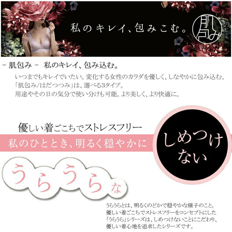 ブラジャー ATSUGI 肌包み うらうら 9...の紹介画像2