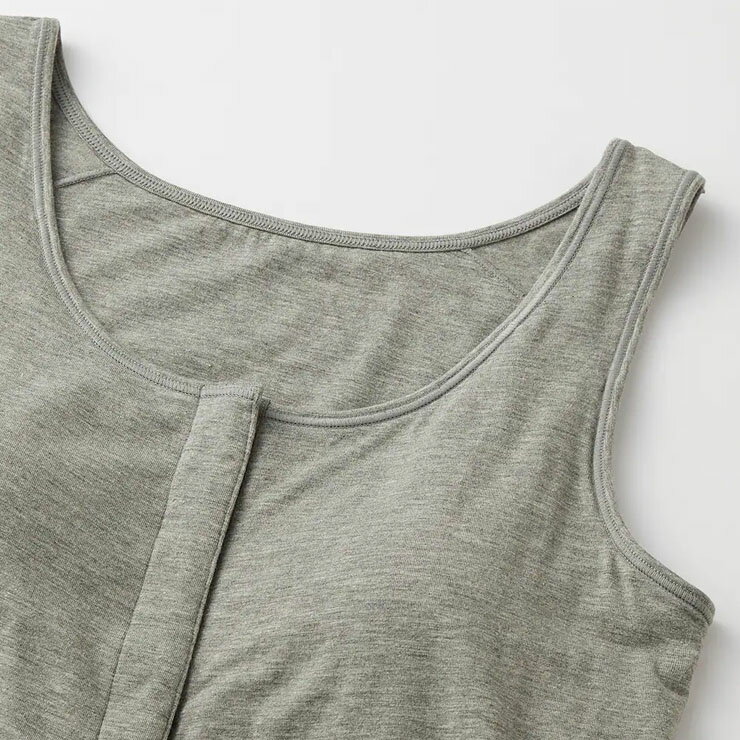 レディース グンゼ パット付き前開きタンクトップ セルフェア CI4058 単品 前開きインナー ラン型インナー ブラトップ ボタン付きインナー マタニティ 出産 産後 育活 妊活 出産準備 リハビリ 介護 ナイトブラ 診察 入院 手術 女性用 （05553） 2