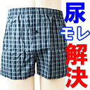 【おまかせ2枚組】ちょいモレ対策トランクス(アズ)/尿漏れパ...