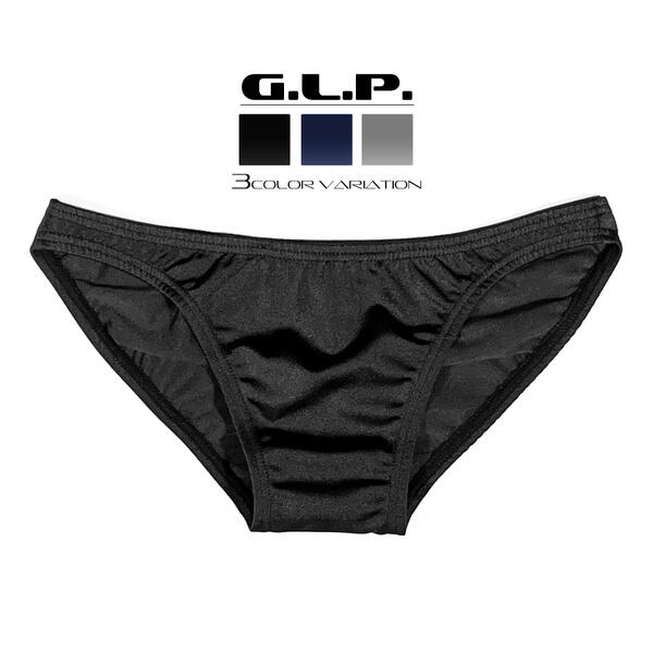 ローライズビキニ Unisex クロッチシームレスタイプ 2WAY Color1 日本製 送料無料 G.L.P.