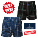★送料無料★2枚セット/各色1枚 【WEATHERCOCK ウェザーコック】メンズ トランクス 綿100% 前開き チェック 17689 【メール便!日時指定不...