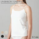 UNDERSON UNDERSON デイリーキャミ（汗対策） | キャミソール キャミ 汗取り 汗取りキャミ 脇汗 汗防止 汗じみ 対策 和紙 和紙ファブリック 下着 インナー おしゃれ レディース アンダーソンアンダーソン uuwct249147