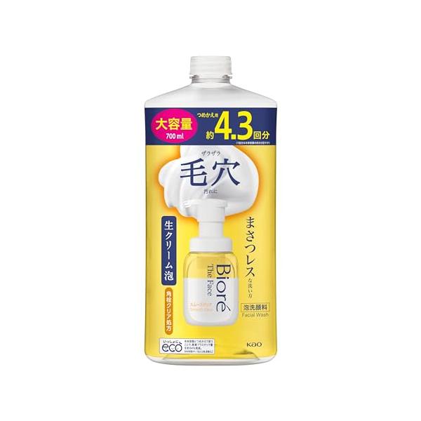 花王 ビオレ ザフェイス 泡洗顔料 スムースクリア つめかえ用 700mL