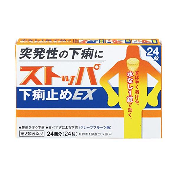 ライオン ストッパ下痢止めEX 24錠 �