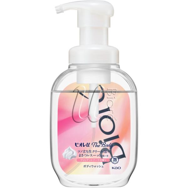 乐天商城 - 花王 ビオレuザボディ泡タイプ ブリリアントブーケの香り ポンプ 540ml