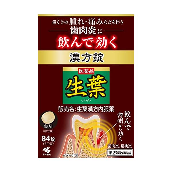 乐天商城 - 小林製薬 生葉漢方錠 84錠 【第2類医薬品】